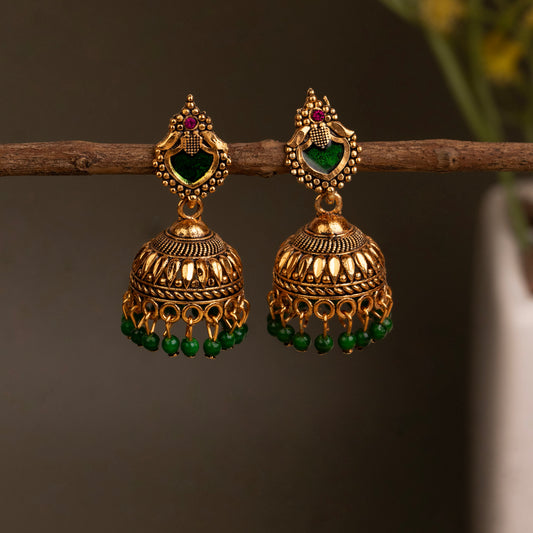 Oxidised Earrings E249