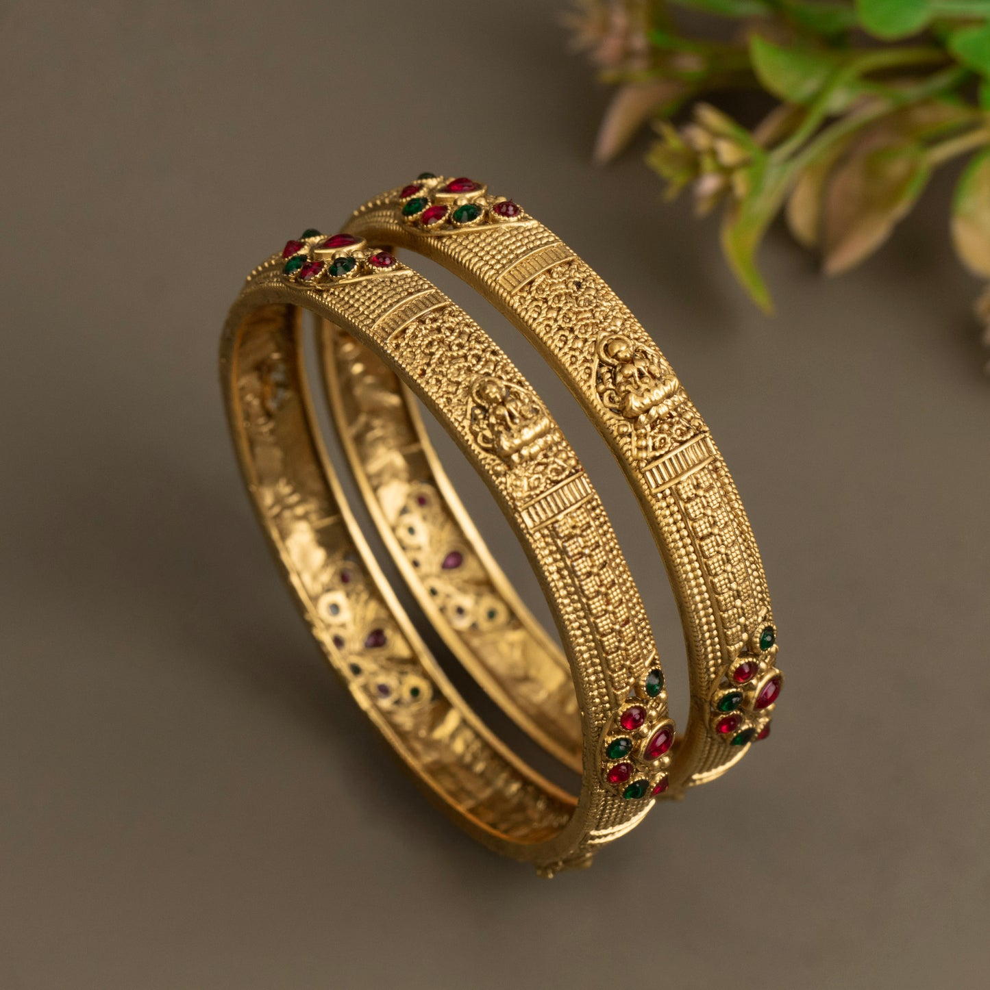 Antique Bangle B481(2 Piece)