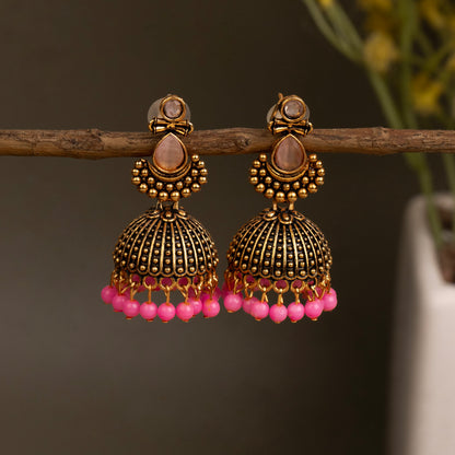 Oxidised Earrings E254