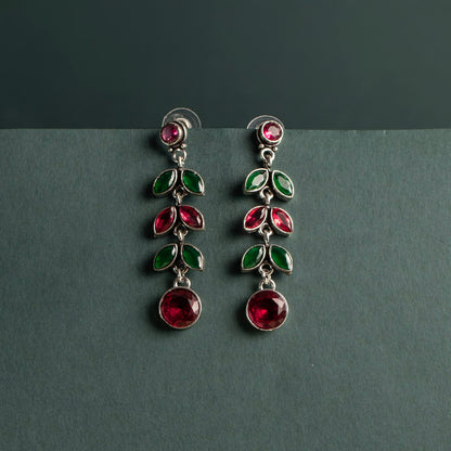 Oxidised Earrings E448