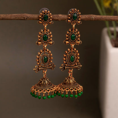 Oxidised Earrings E273