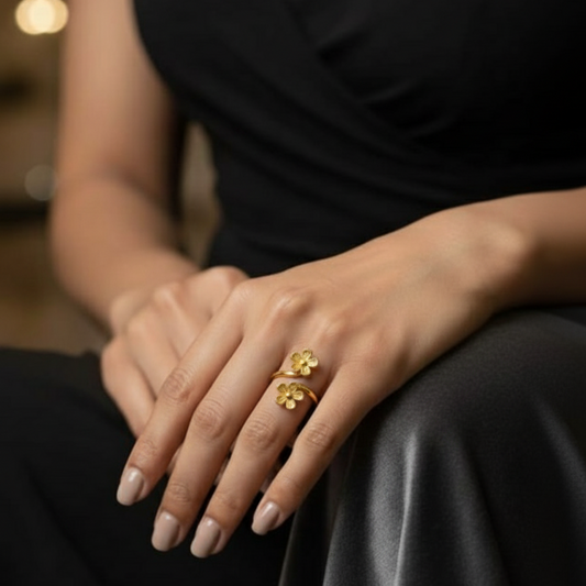 Finger Ring FR08 [Anti Tarnished]