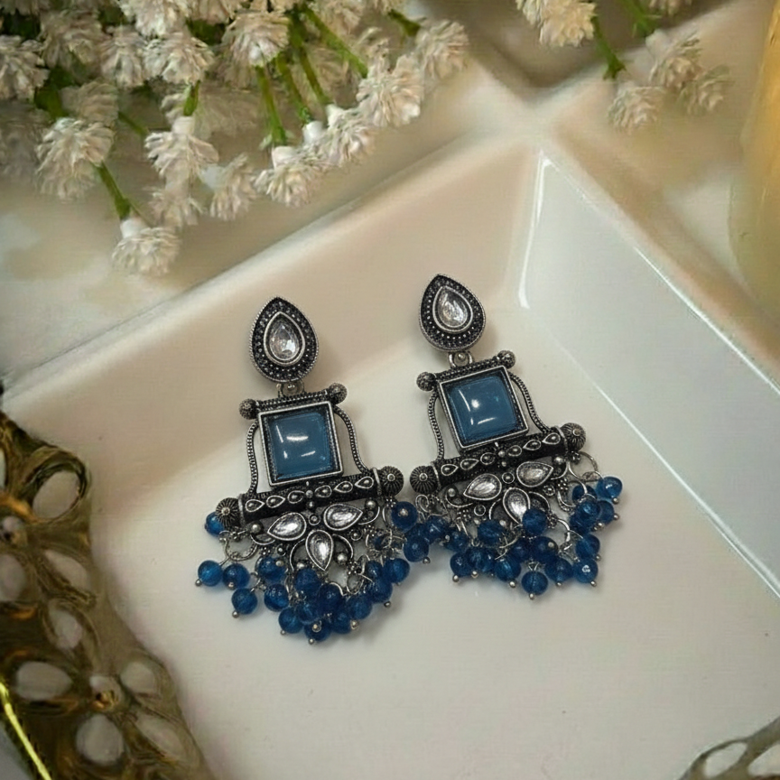Oxidised Earrings E800