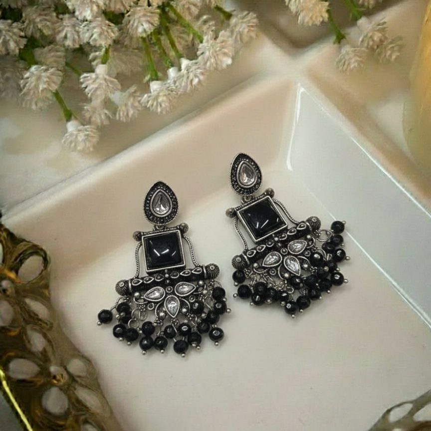Oxidised Earrings E800