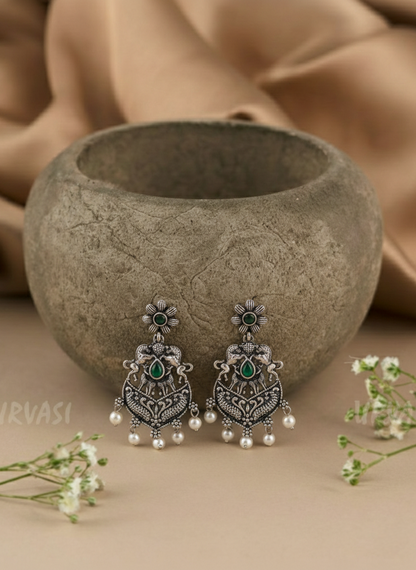 Oxidised Earrings E833