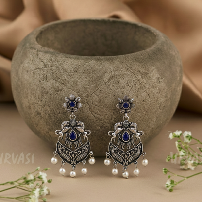 Oxidised Earrings E833