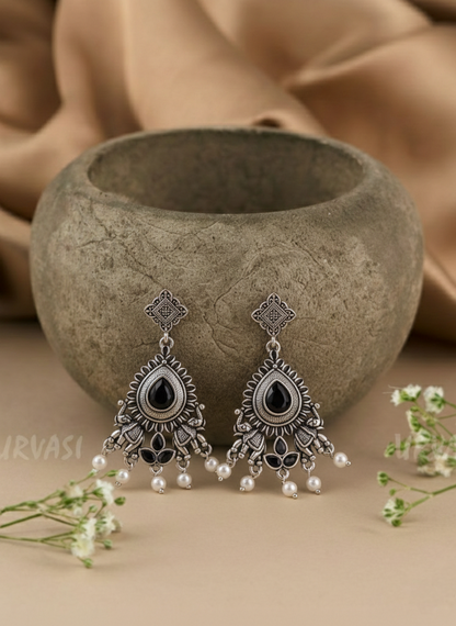 Oxidised Earrings E832