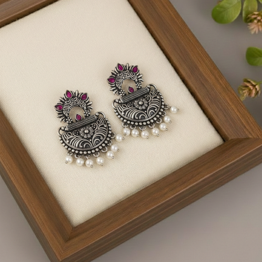 Oxidised Earrings E831