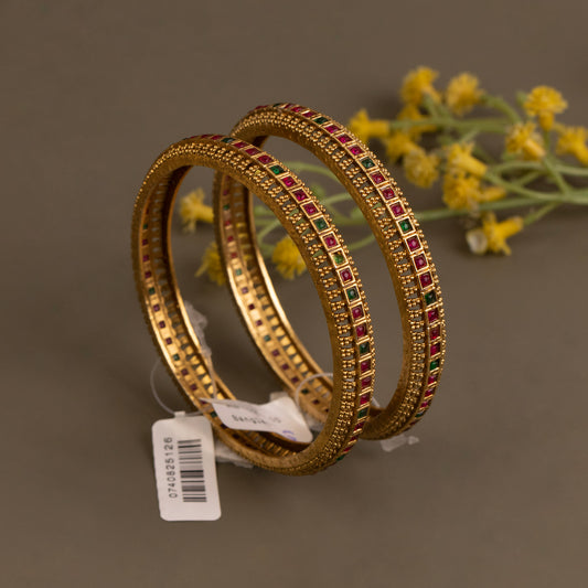 Antique Bangle B454(2 Piece)