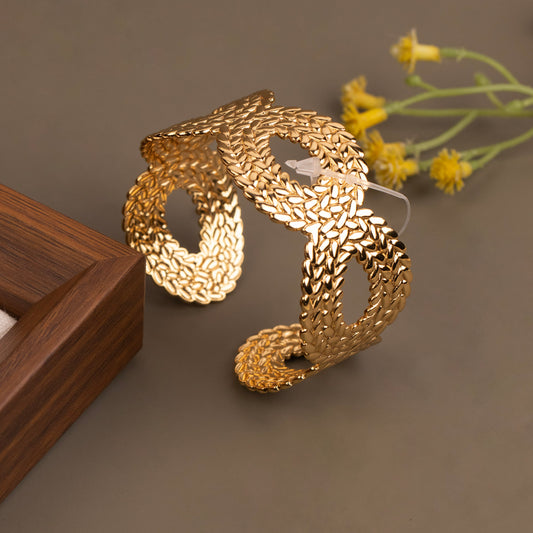 Cuff Bangle B466 [Anti Tarnished]