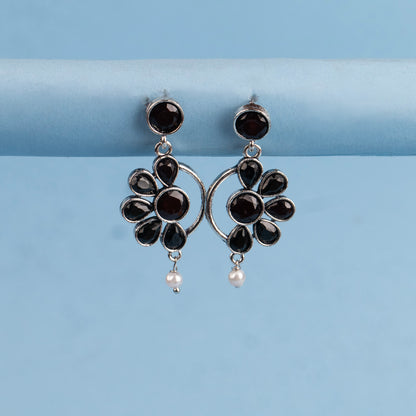 Oxidised Earrings E013
