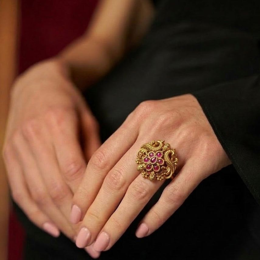 Finger Ring FR38[Antique]