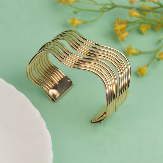 Cuff Bangle B520[Anti Tarnished]