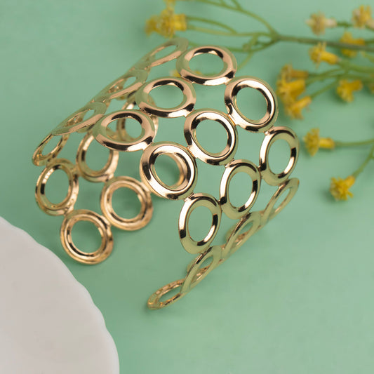 Cuff Bangle B496[Anti Tarnished]