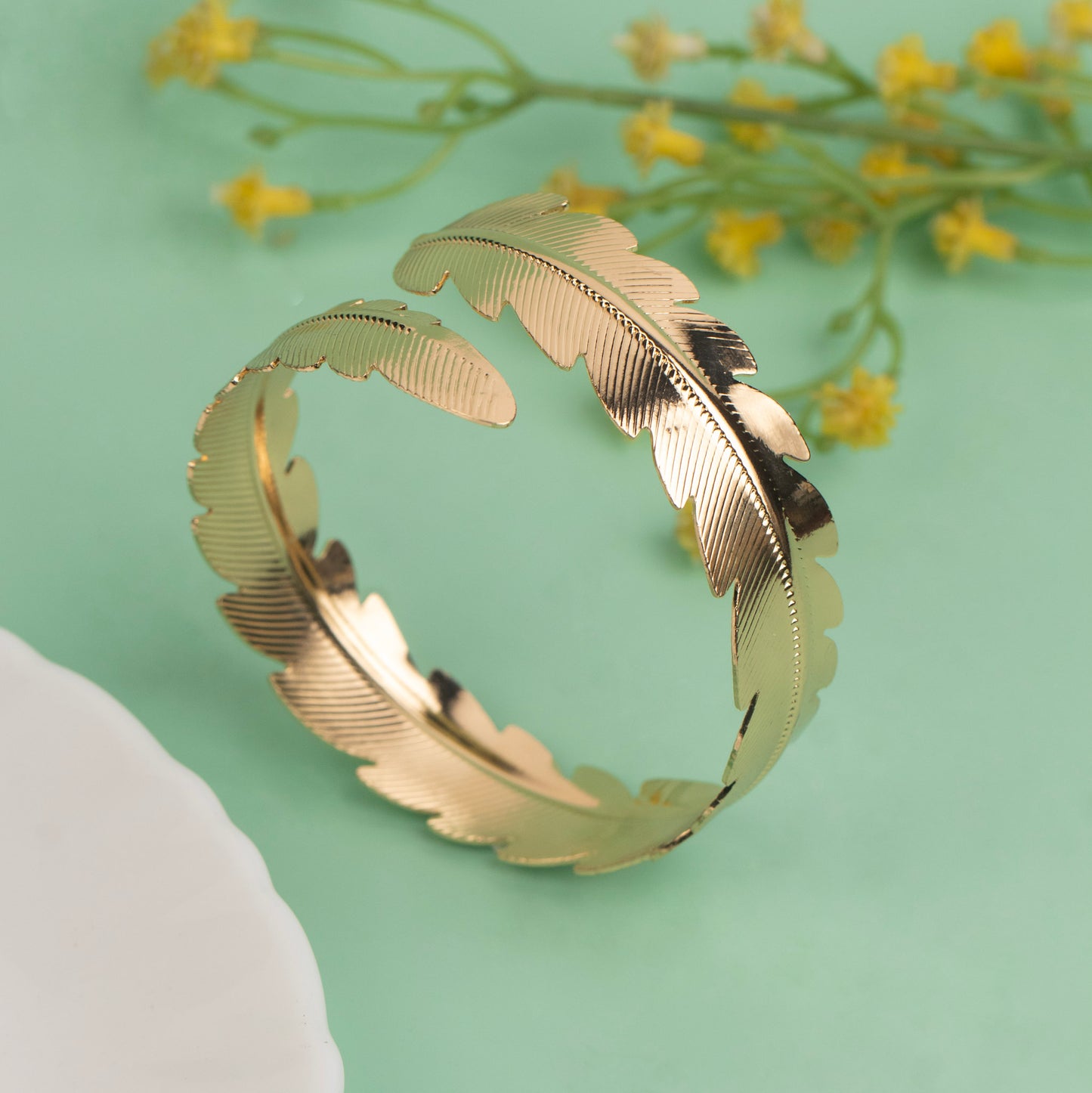 Cuff Bangle B506[Anti Tarnished]