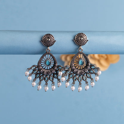 Oxidised Earrings E581