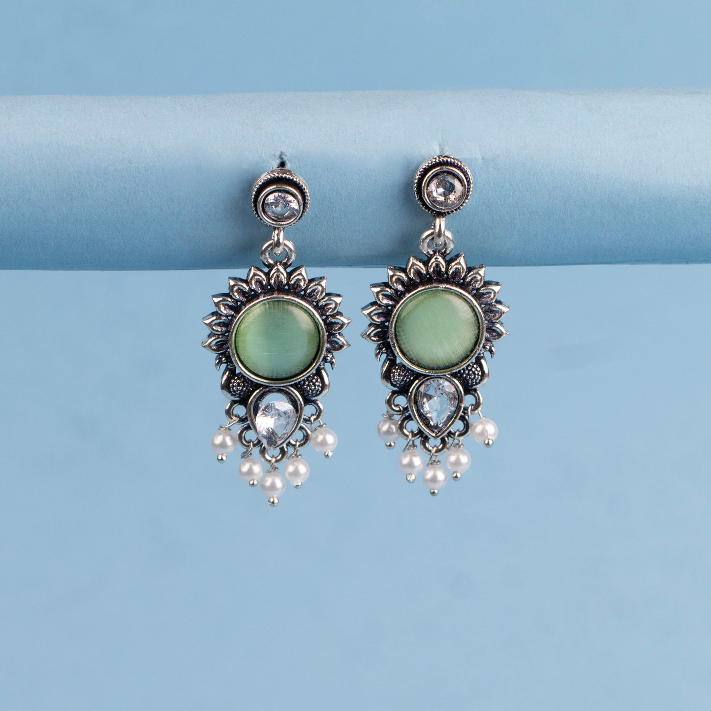 Oxidised Earrings E015