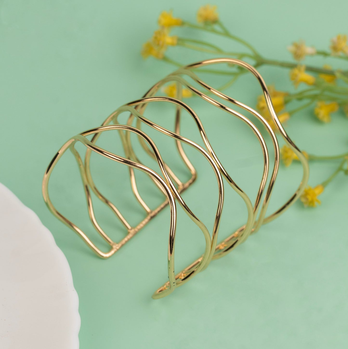 Cuff Bangle B500[Anti Tarnished]