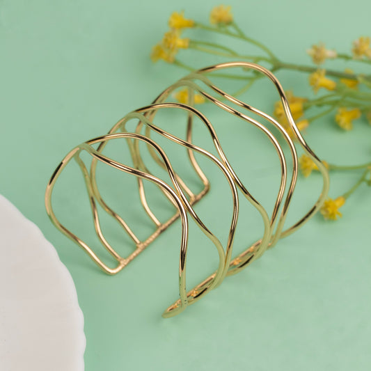 Cuff Bangle B500[Anti Tarnished]