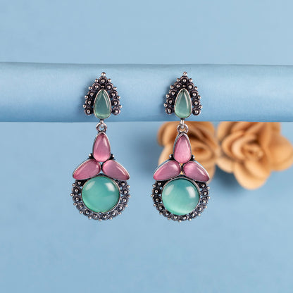 Oxidised Earrings E583