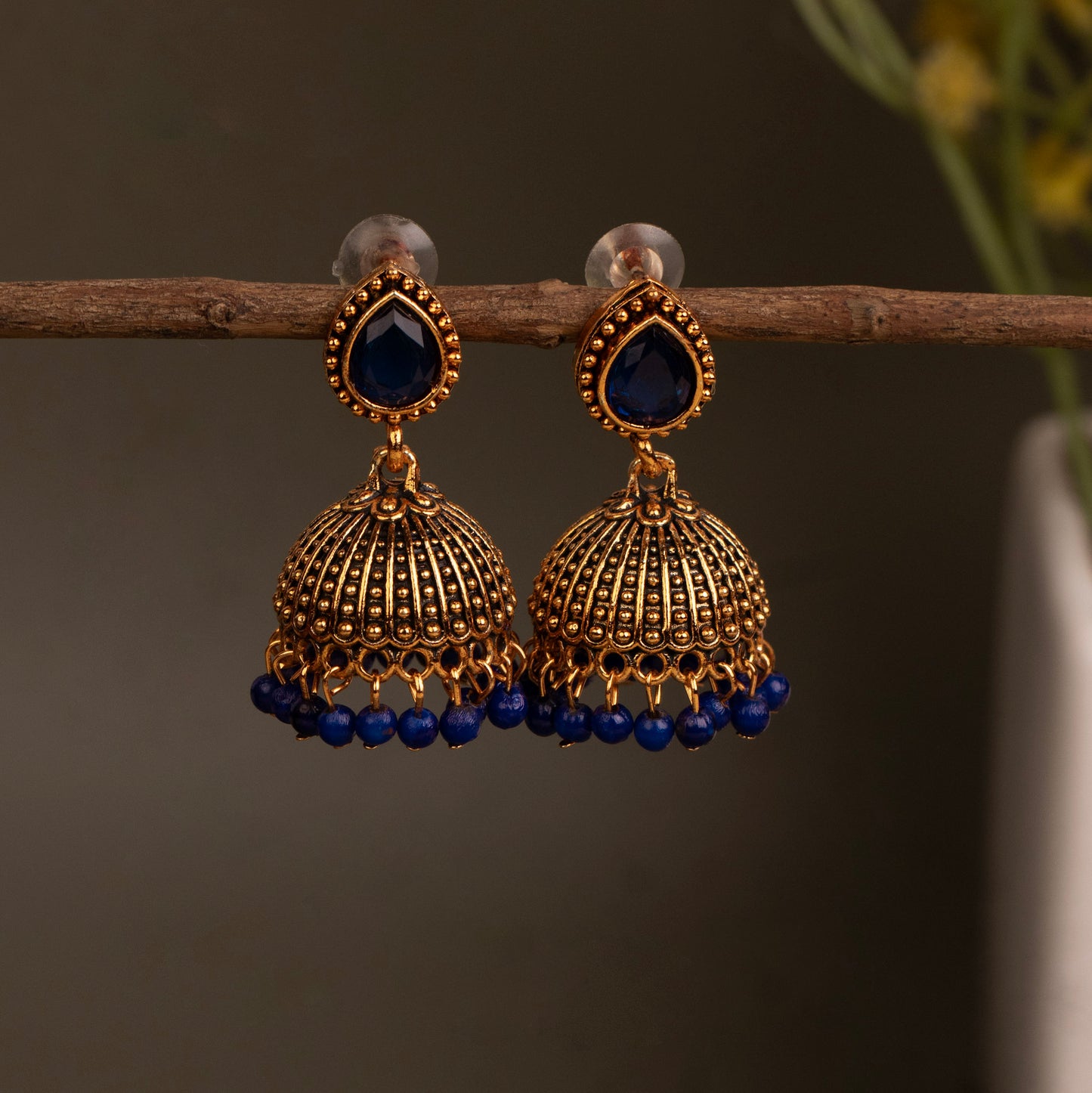 Oxidised Earrings E253