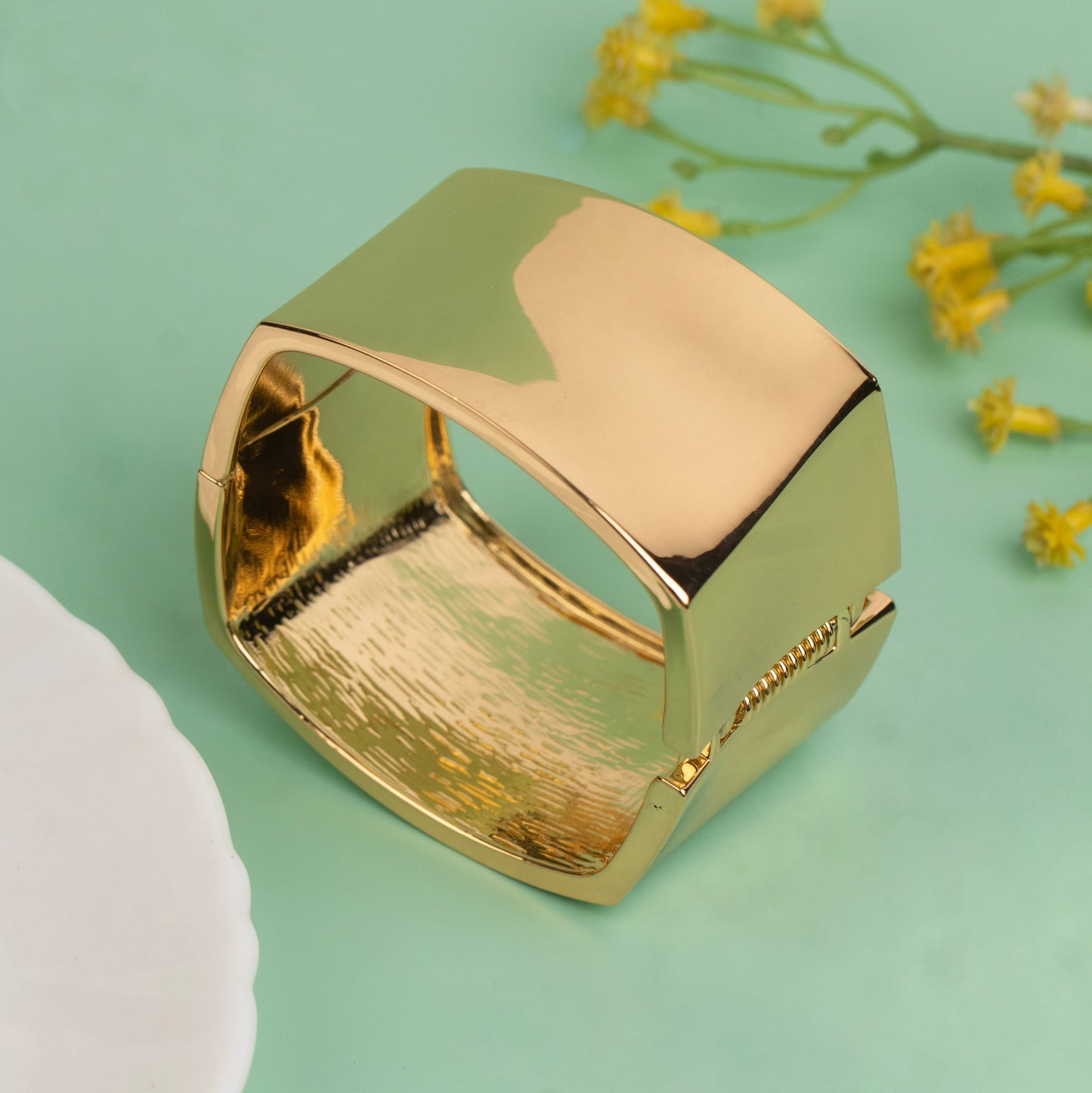 Cuff Bangle B508[Anti Tarnished]