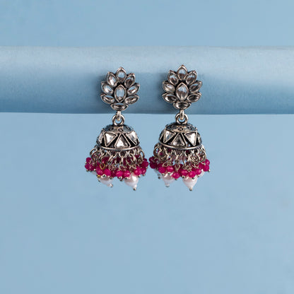 Oxidised Earrings E017