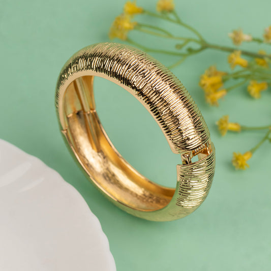 Cuff Bangle B495[Anti Tarnished]