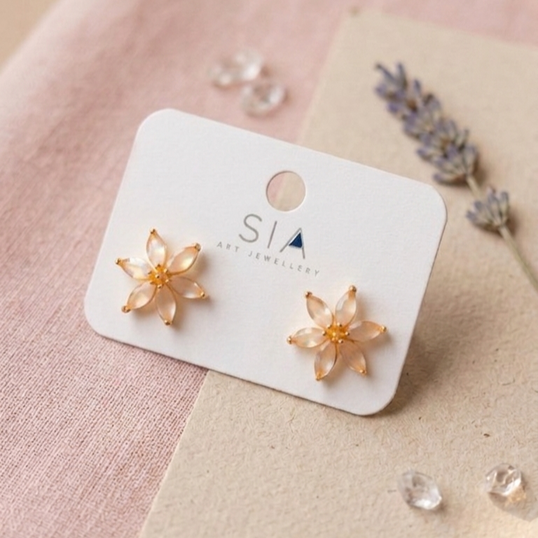 Navaratna Stud Earrings E1077