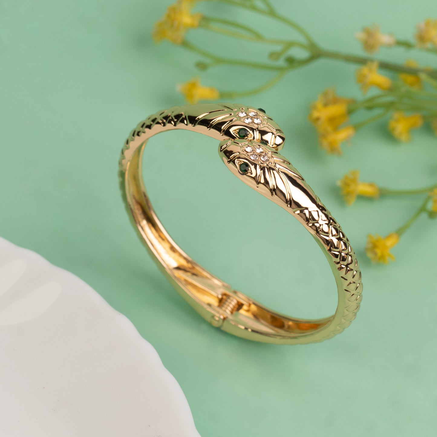 Cuff Bangle B515[Anti Tarnished]