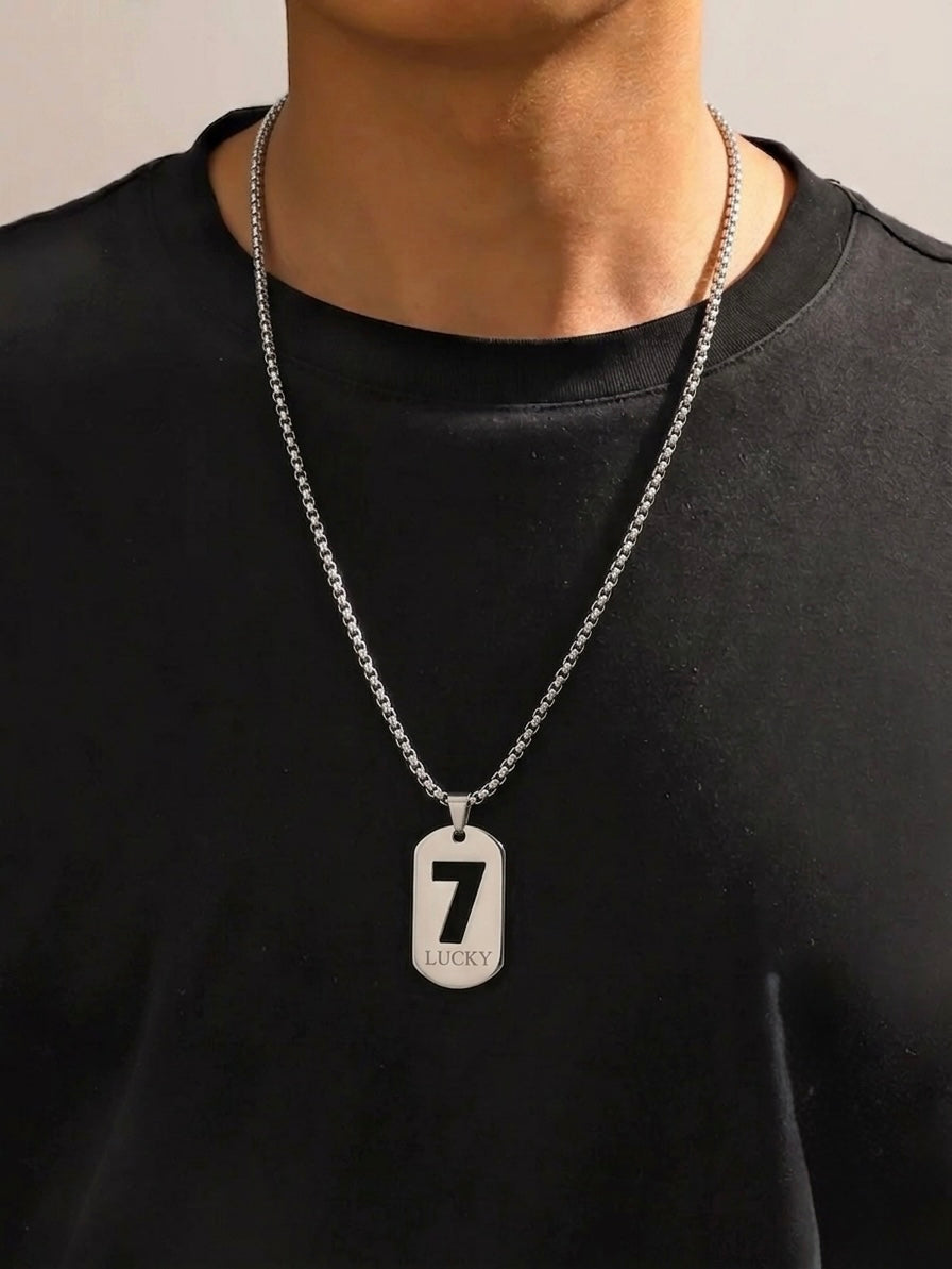 Silver Pendant chain For Men PC02