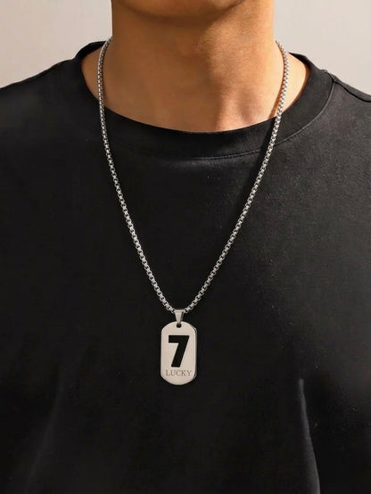 Silver Pendant chain For Men PC02