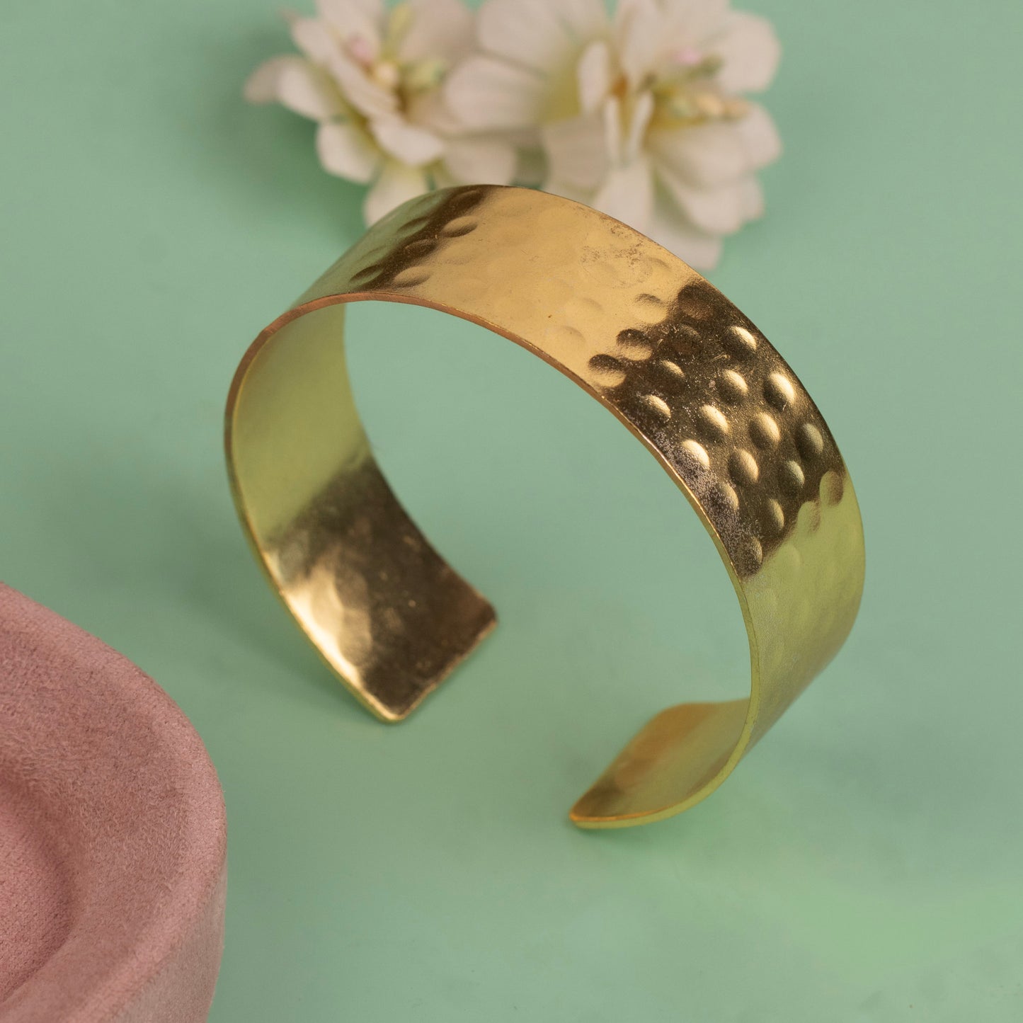 Cuff Bangle B528[Anti Tarnished]