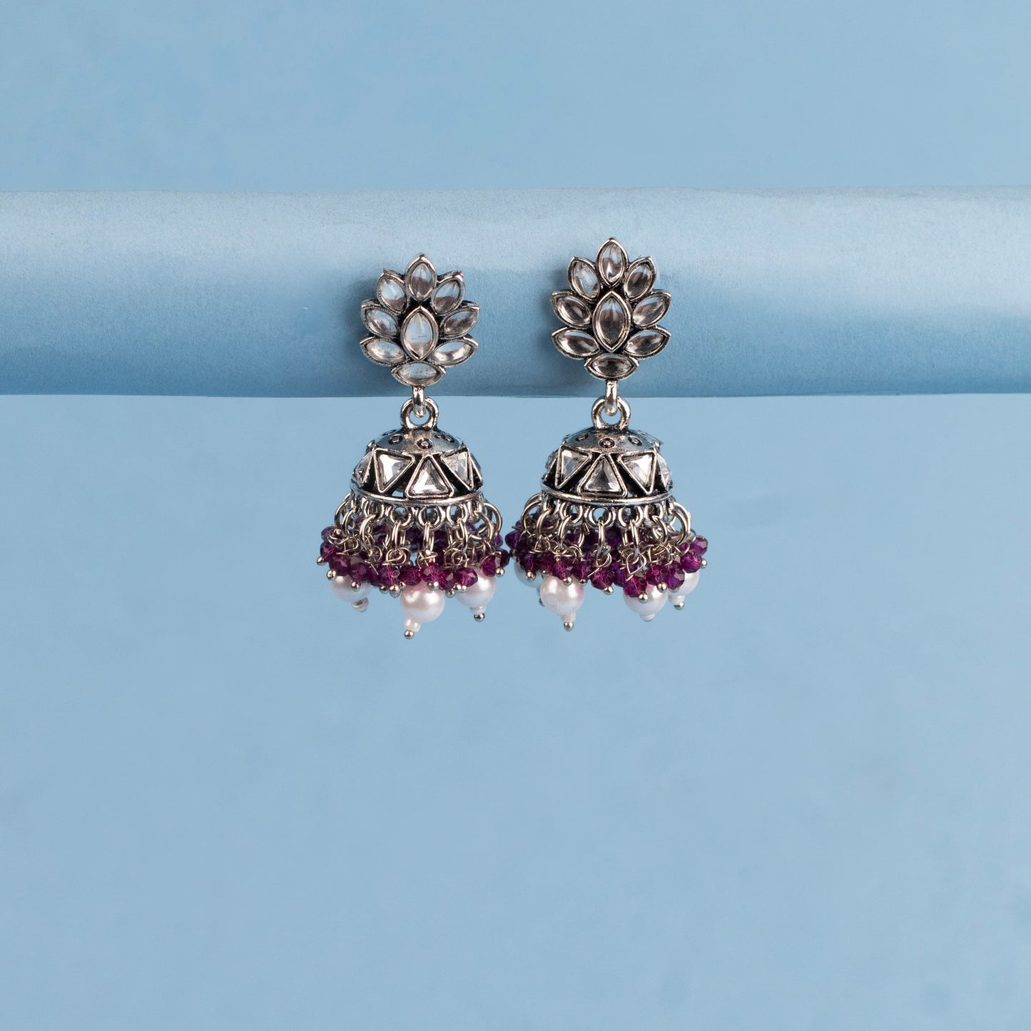 Oxidised Earrings E017