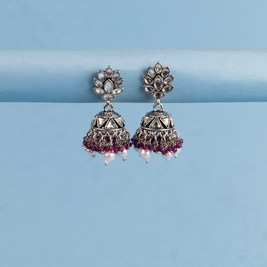Oxidised Earrings E017