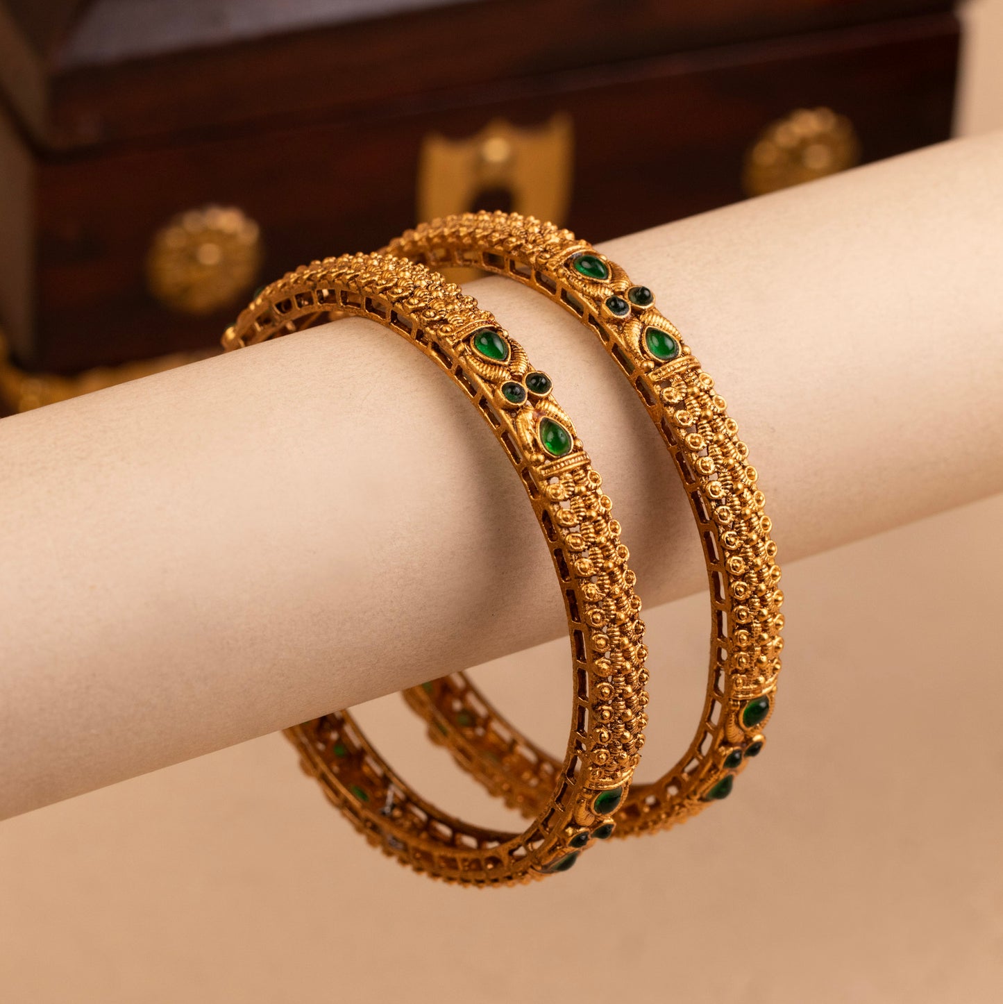 Antique Bangle B331( 2 piece)