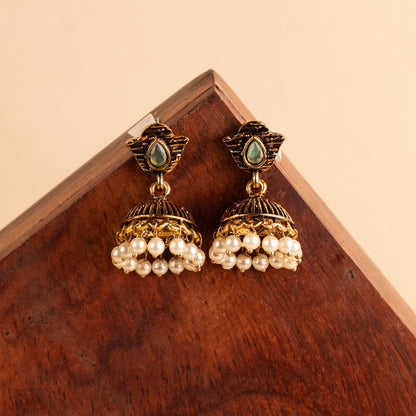 Oxidised Earrings E541