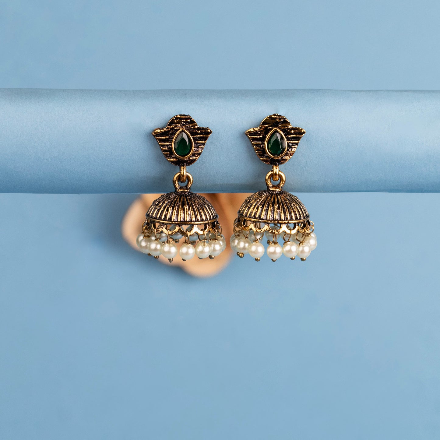 Oxidised Earrings E541