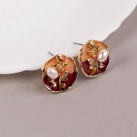 Stud Earrings E222