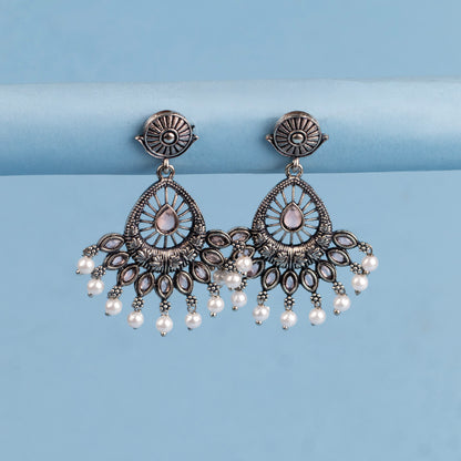Oxidised Earrings E581
