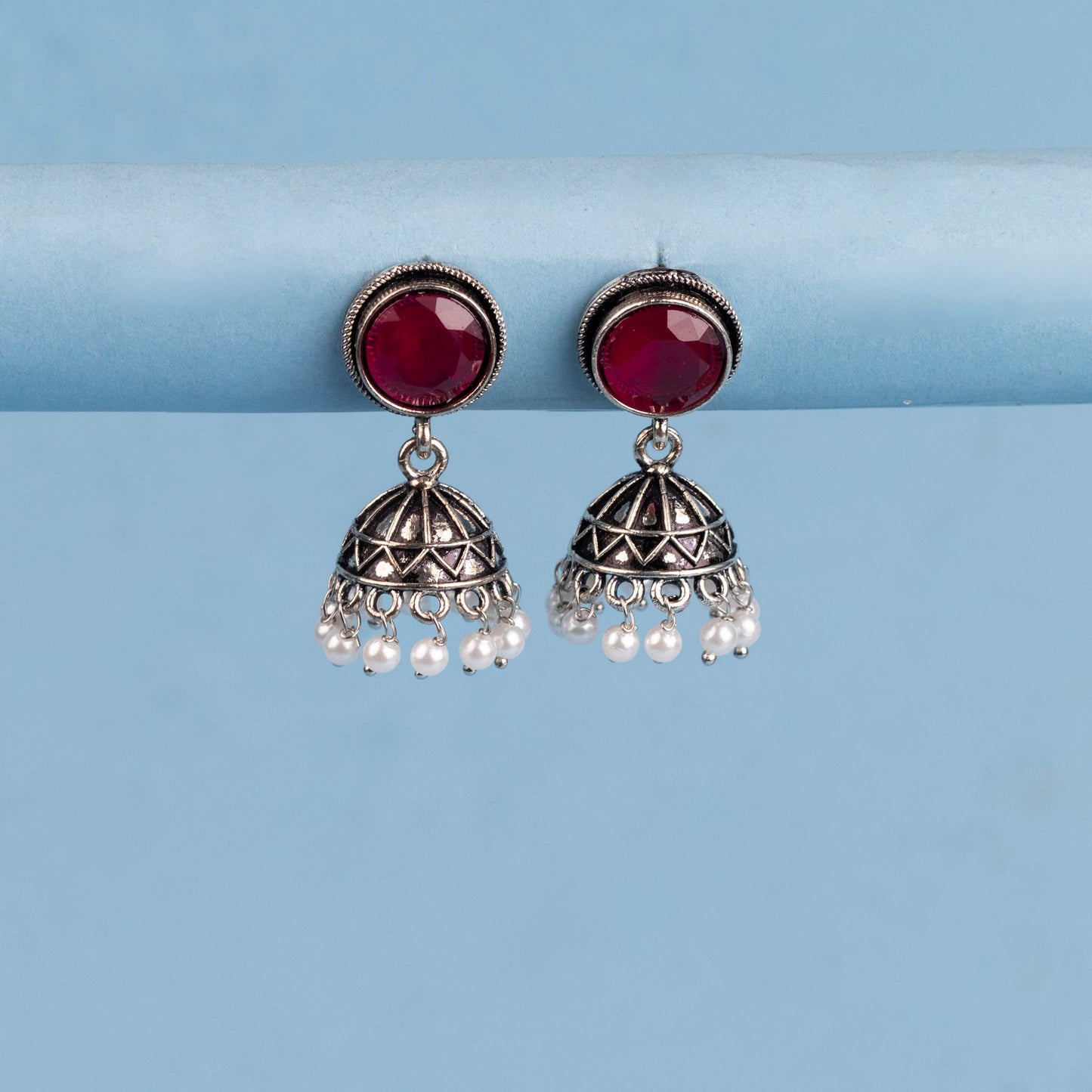 Oxidised Earrings E014