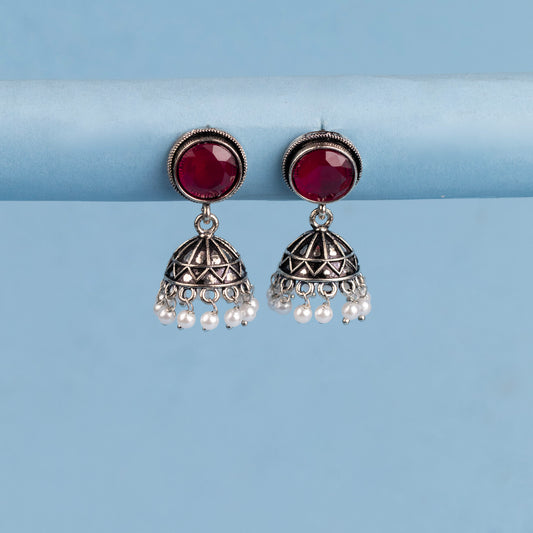 Oxidised Earrings E014