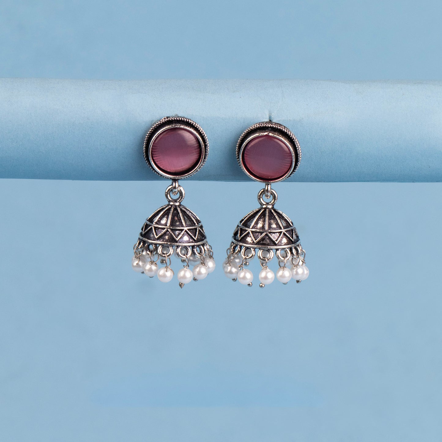 Oxidised Earrings E014
