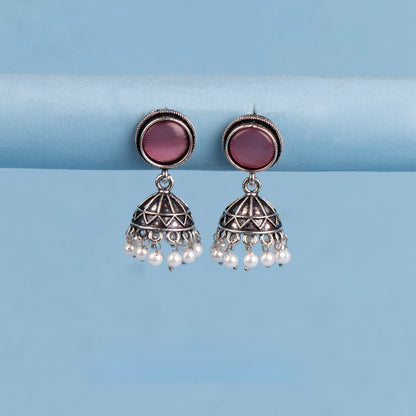 Oxidised Earrings E014