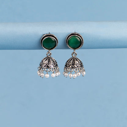 Oxidised Earrings E014