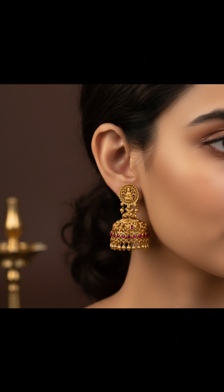 Premium Antique Earrings E464