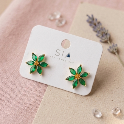 Navaratna Stud Earrings E1077