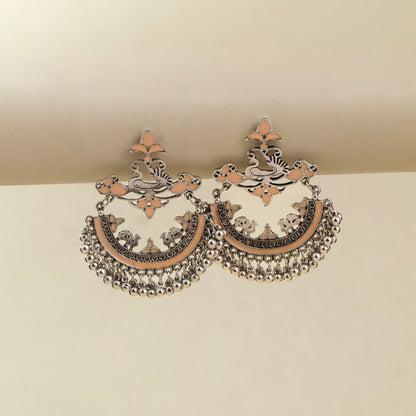 Oxidised Earrings E94