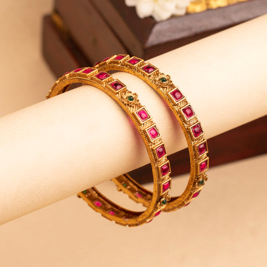 Antique Bangle B319( 2 piece)