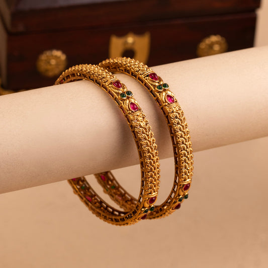 Antique Bangle B331( 2 piece)